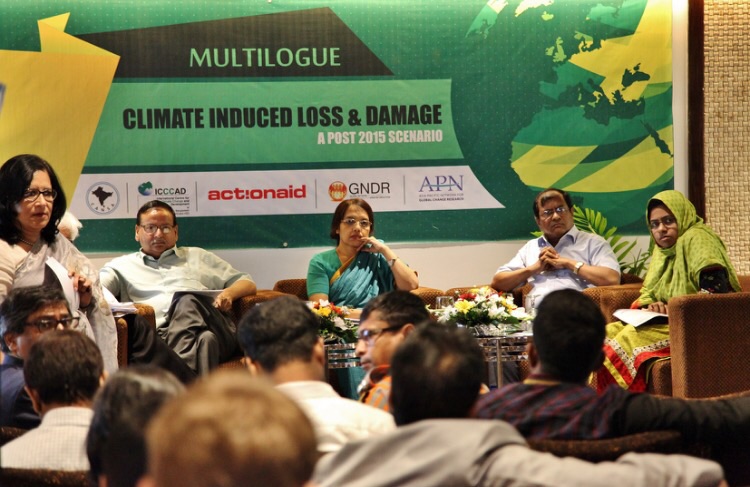 Climate change event